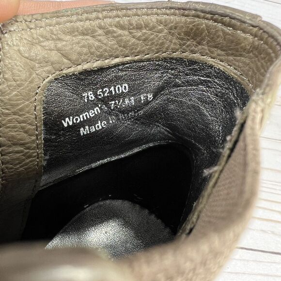 Johnston & Murphy Ankle Booties Chelsea Womens Size 7.5M Ankle Zip Brown Leather - Picture 9 of 9